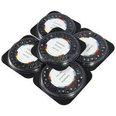 5 Packs Dental Orthodontic Bracket Braces Ceramic MBT 022 with 3-4-5 Hooks
