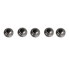50 piezas Botones linguales de ortodoncia dental monobloque redonda adherible