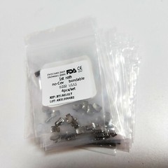 40 Sets Dental Buccal Tube 1ST/2ND Roth/Mbt 022 Bondable No-cov U1/L1 Mesh Base
