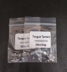 150Pcs Dental Orthodontic MIM Bite Turbos Tongue Tamers Monoblock Bondable Hinge
