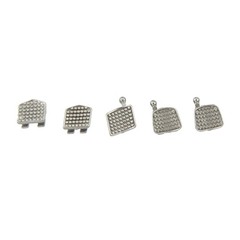 Dental Orthodontic Metal Brackets Braces MIM Roth 022 345 Hooks 5-5 Mini Twin
