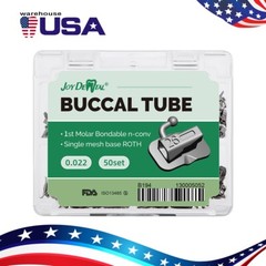 Dental Ortodoncia Tubos bucales de Roth 022 1er Molar Bondable Non-Convertible