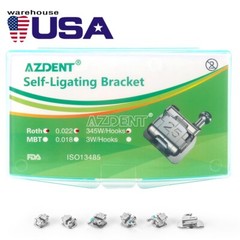Dental Orthodontic Brackets Braces Mini Roth 022 /Light Cure Composite Resin Kit