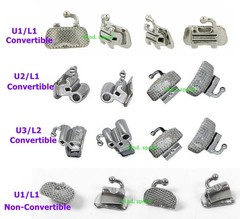 Dental Orthodontic Buccal Tubes Bracket Braces 1st/2nd Molar Roth MBT 022 018
