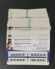 20Sets Dental Orthodontic Brackets MIM Monoblock Mini Edgewise 022 345/no Hooks