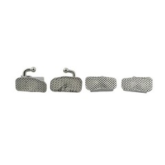 10X Dental Orthodontic Metal Brackets Mini MBT 022 345 1st Molar Buccal Tube 6-6