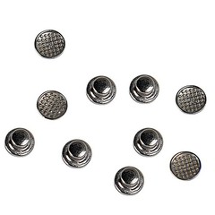 AZDENT Dental Orthodontic Round Lingual Button Bondable Type 10Pcs/Kit
