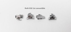 Dental Orthodontic Convertible Buccal Tubes Roth/MBT 022 1st Molar Double Tube