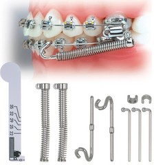 Orthodontic Fatigue Resistant Device Kits Class II Corrector Push Rod 22-38mm