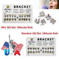 10Packs Orthodontic Dental Arch Wire Niti Round / Brackets Braces MBT/Roth