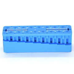 Endo Measuring Block Holder Stand Dental File Ruler Endodontic Supply Plastic