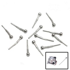 10 Pcs/Pack Dental Orthodontic Crimpable Self-ligating Bracket Hooks Instrument
