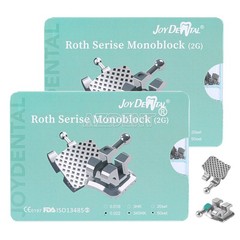 50 Sets AZDENT Dental Orthodontic MIM Monoblock Brackets Brace Roth.022 345 HOOK