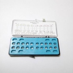10 kit Dental orthodontic mental bracket brace 0.022 MIM mini roth slot 345 hook