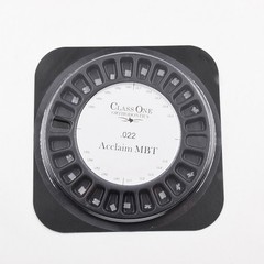 10 Sets ClassOne Dental Orthodontic Ceramic Bracket Braces Roth 022/018 345 Hook