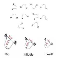 10 Pcs Dental Universal Ortho Anterior Teeth Torque 3 Types Rectangular Spring