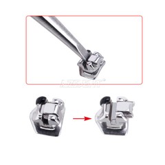 Dental ortodoncia Brackets autoligado para tubo bucales Roth/MBT 022 Ganchos 345