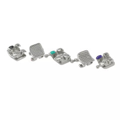 Dental Orthodontic Metal Brackets Braces MIM MINI Roth MBT 018 345 Hooks 5-5