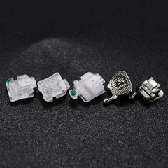 Dental Orthodontic Ceramic Self Ligating Brackets Ormco DAMON Clear MBT 022 345