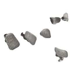1 Set Dental Orthodontic Metal Lingual Brackets Brace Buccal Tubes 28pcs/set