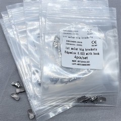 20Kits Dental 1st Brackets Molar Wide Big Bracket Orthodontic Edgewise 022 Brace