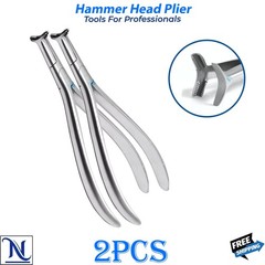Orthodontic Hammerhead Cinch Back Pliers NiTi Wire Bending Tie Back Instrument