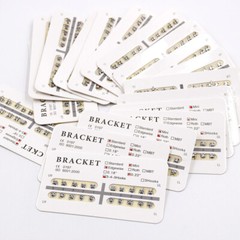 Dental Ortodoncia Stent Bracket Brace Mini Standard Edgewise Roth MBT 018 022