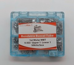 10 Boxes Dental Orthodontic Buccal Tube 1st 2nd Molar Roth MBT 022 Mesh Base