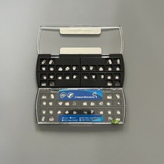 Dental Orthodontic Lingual Bracket Braces 24pcs+Buccal Tube Non-Conve 28pcs/set