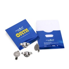 Dental Orthodontic Braces Lingual Buttons Bondable MIM Mesh Traction Hook 50Pcs