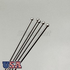 10pcs Dental Ball Retainer J Clasp Oblique Clasps Bars Ball-Type Scheu Style USA