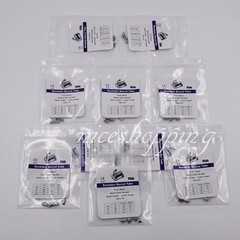 100 Pack Dental Orthodontic 1st Molar Bracket Buccal Tube Bondable 022 4 Pcs/kit