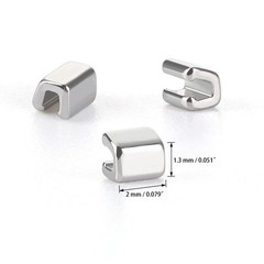 Dental Orthodontic Stainless Steel Crimpable Hook Stop Universal & Mini 0.5/0.8