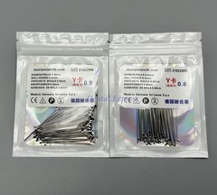 10x Dental Ball Retainer J Clasp Oblique Clasps Bars Y-Type Scheu Style 0.8-1.0
