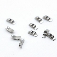 Dental Orthodontic Lingual Sheath Button Left/Right/No Hook Stainless Steel