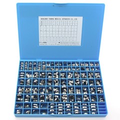 Orthodontic Molar Bands GAC Roth Convertible Single Tube Lingual Sheath 85 Kit
