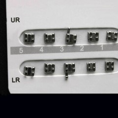 Dental Orthodontic Mini/Standard Edgewise Metal Bracket 022 No Hooks Monoblock