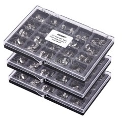 3X Dental Orthodontic Bands with Buccal Tubes First Molar MBT 022 “16#-35# U2L1