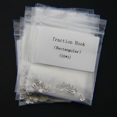 30 Pcs Dental Traction Hook Caplin Hooks Rectangular Orthodontic Hooks