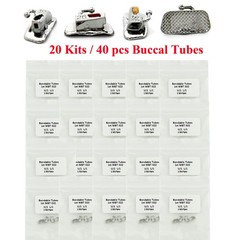 Orthodontic Buccal Tubes Tubos Ortodoncia Dental 1st 2nd Molar Tube Roth MBT 022
