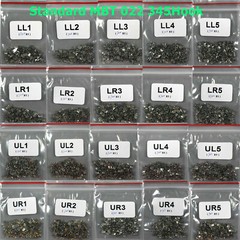 Metal Bracket Dental Orthodontic Brace Standard MBT 022 345 Hook In Bulk UL1-LR5