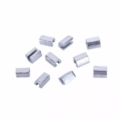 10 Pcs/Bag Crimpable Hook Dental Orthodontic Stainless Steel Split Sliding Stops