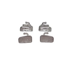 MacDent Dental Orthodontic Buccal Tubes 1st 2nd Molar Tube Roth MBT 022 Bondable