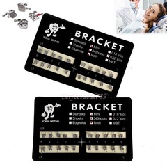 YOKA Dental Ortho Brackets Metal Braces Mini/Standard Roth/MBT 022/018 345Hooks