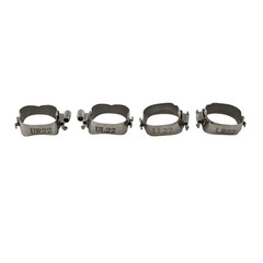 GAC Orthodontic Molar Bands Roth Lingual Cleat Convertible Double Tubes 85 Set
