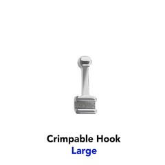 J&J Ortho™ Orthodontic Crimpable Archwire Hooks(Short/Medium/Long 10/pk *3 )