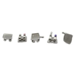 Dental Orthodontic Brackets Mini MBT 022 345HK MIM Metal Twin Ortodoncia Braces