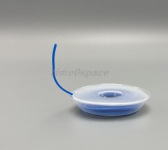 Dental Orthodontic Archwire Sleeve Elastic Protective Tube Wires Bracket 6 Color