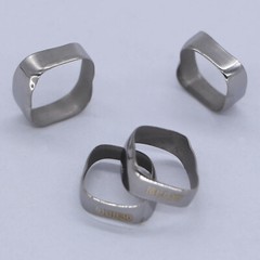 Dental orthodontic 24 sizes 1st molar plain bands Dentaurum Size 4pcs/pack