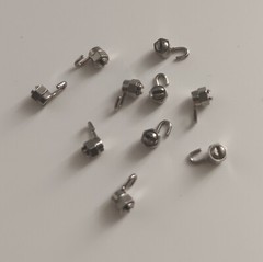 5Bags Stop Locks With Movable Crimpable Hook With Tool Left/Right 10Pcs/Bag